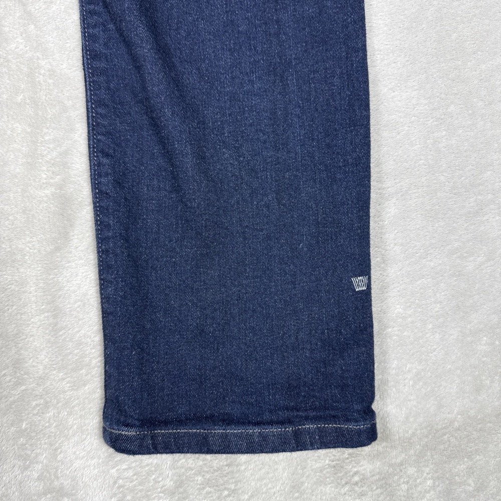 Mack Weldon Jeans Mens 36x32 (Fits 34x29) Silver Denim Indigo Selvedge Dark - Picture 6 of 12
